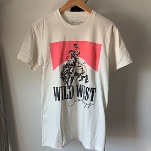 Brand New Retro Wild West Cowboys T-shirt, Marlboro inspired vintage design
